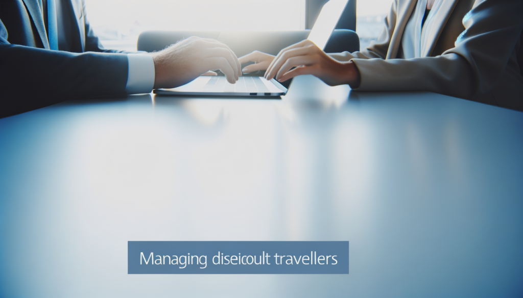 Gestion des voyageurs difficiles : protocoles préventifs